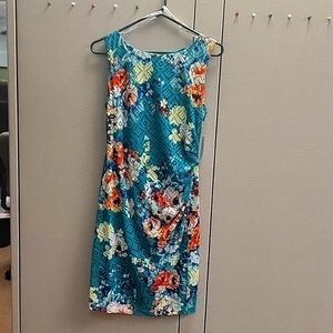 💐 May Sale! Floral "Lace" sleeveless midi dress
